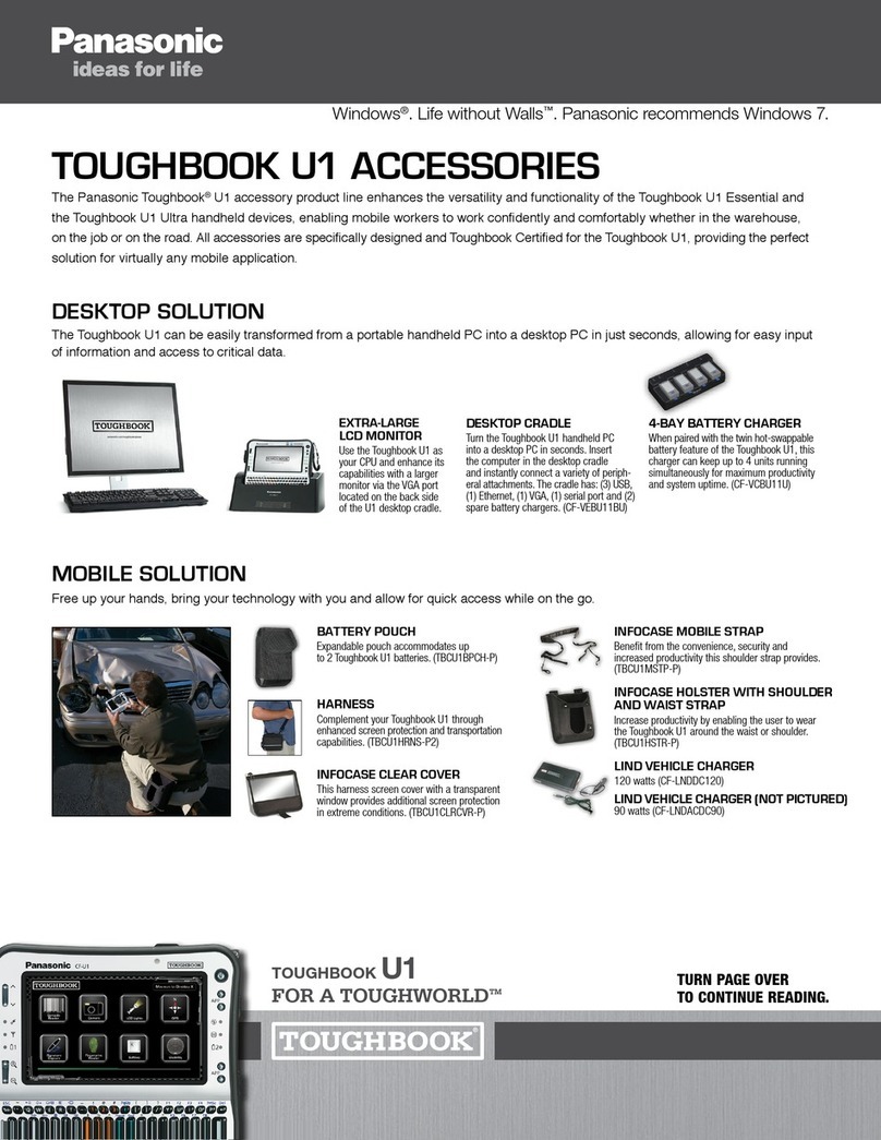 Panasonic Toughbook U1 Ultra User manual