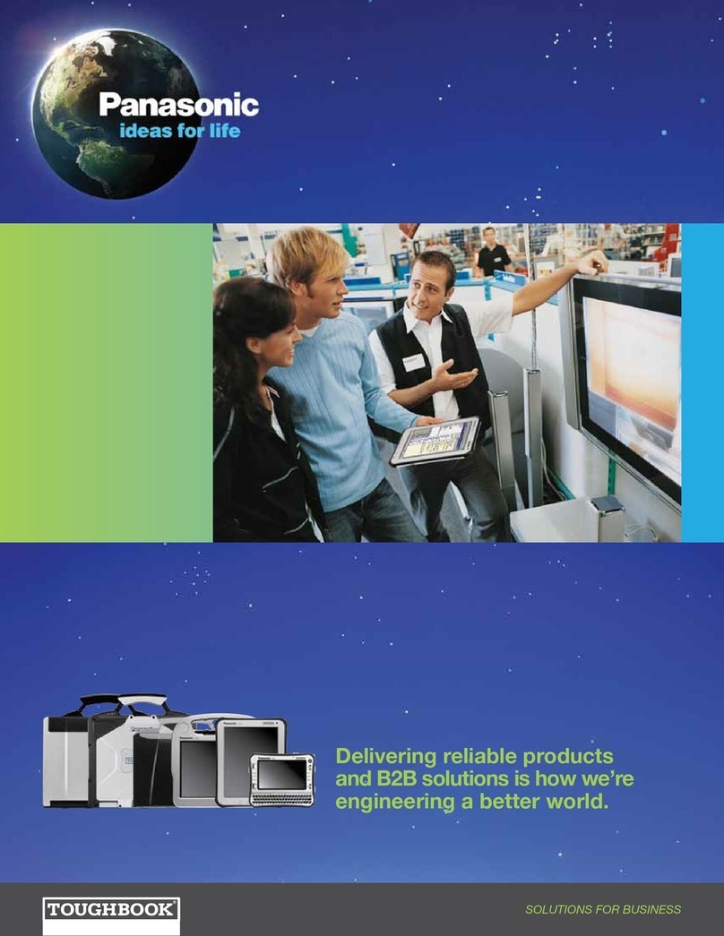 Panasonic Toughbook H2 User manual