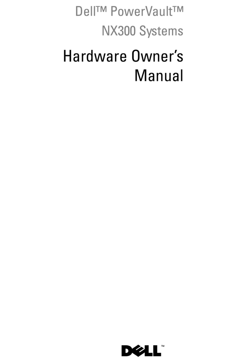 Dell PowerVault NX300 User manual Dell PowerVault NX300 User manual