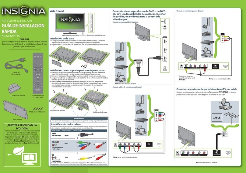Insignia NS-32E320A13A User manual