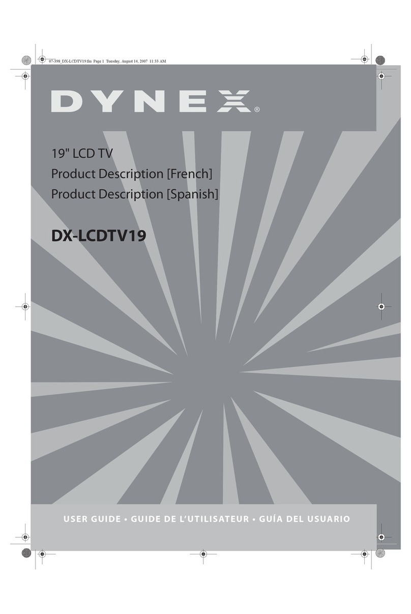 Dynex DX-LCDTV19 User manual