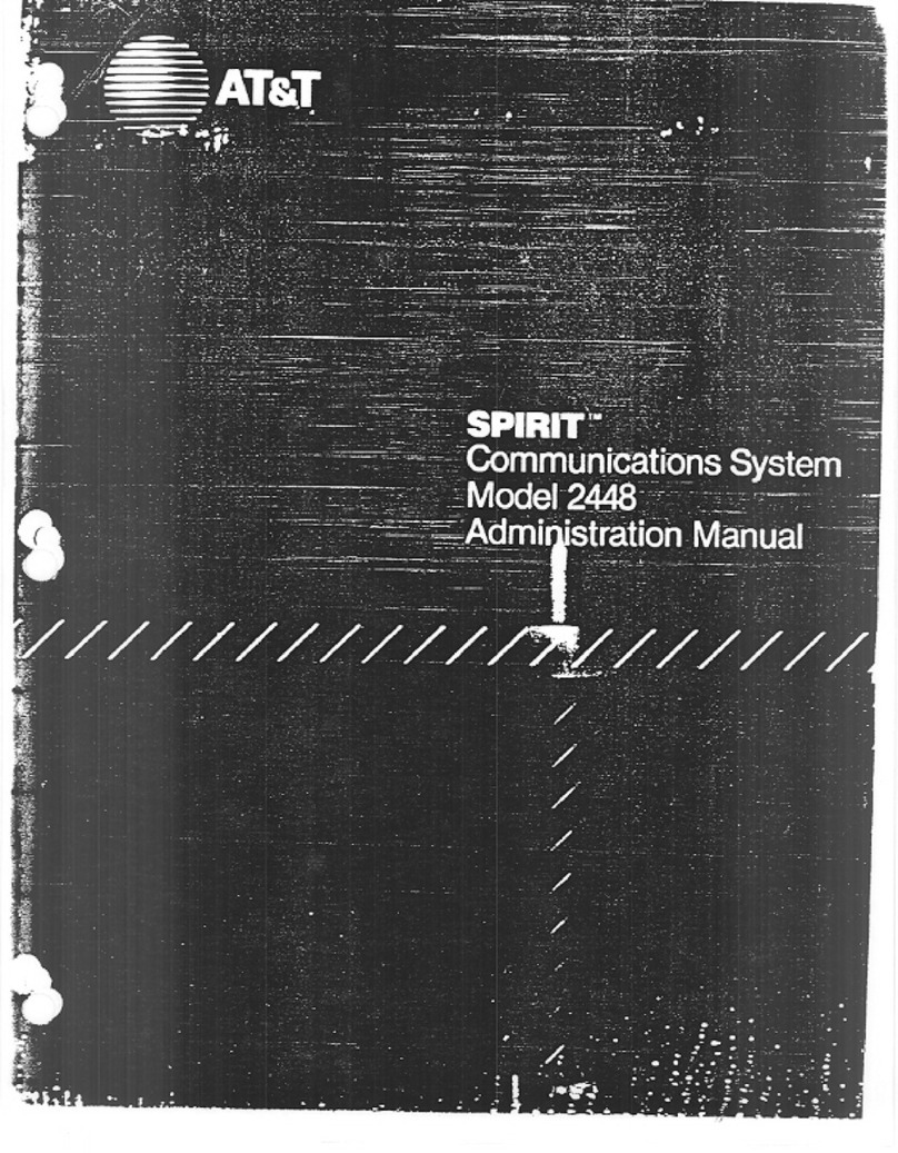 AT&T SPIRIT 2448 Expansion Unit Instruction Manual
