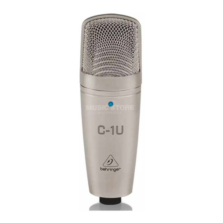 Behringer C-1U User manual