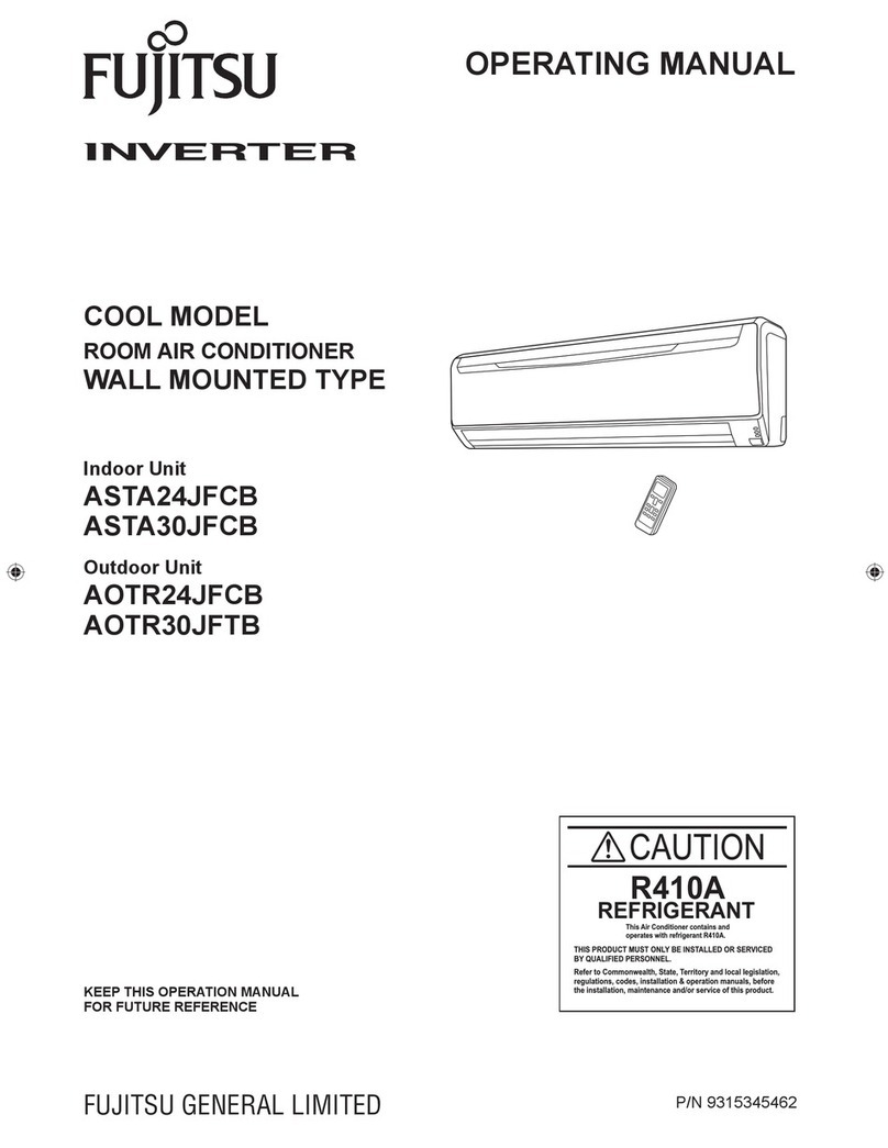 Fujitsu ASTA24JFCB User manual
