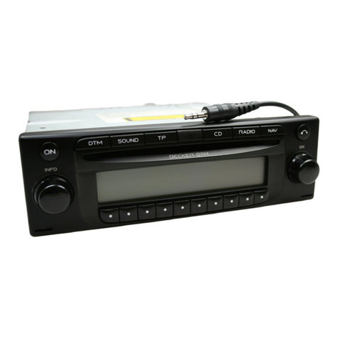 Becker DTM User manual
