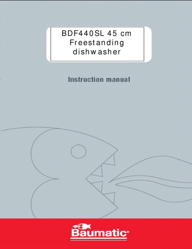 Baumatic BDF440SL User manual