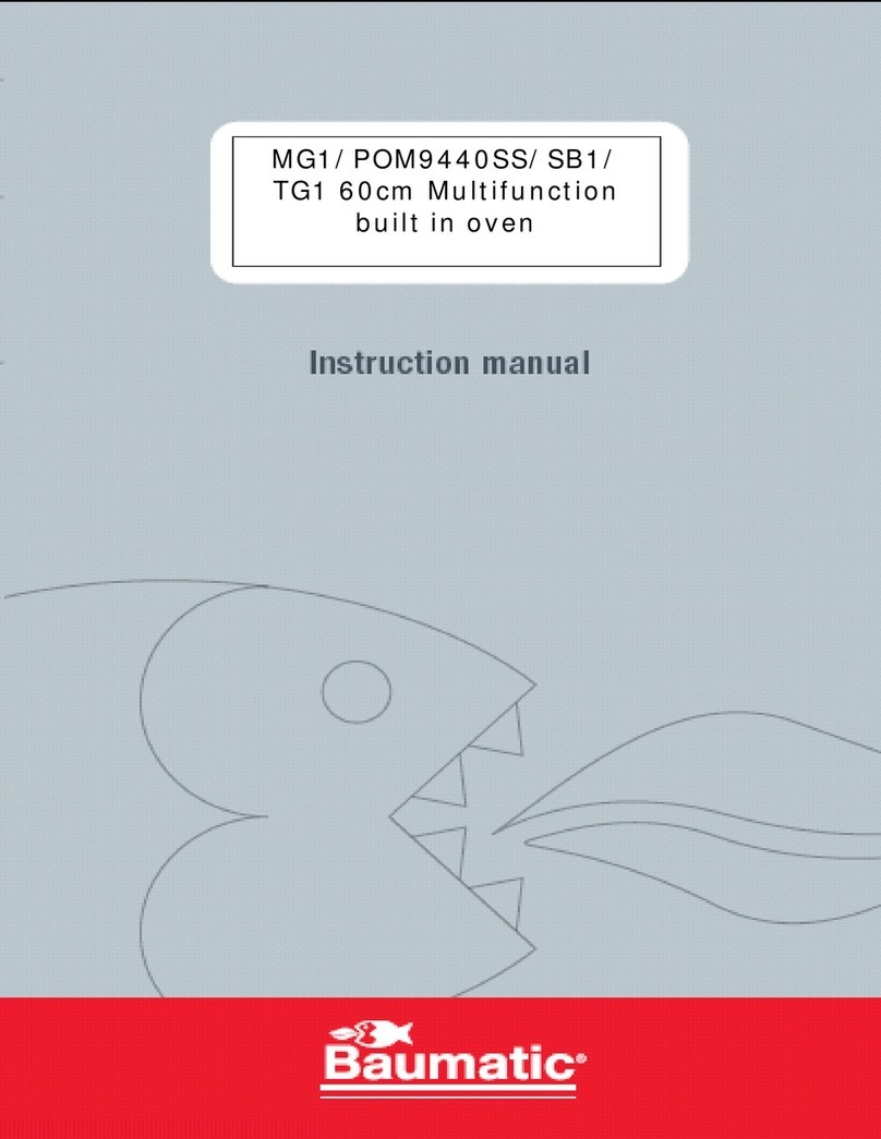Baumatic MG1 instruction manual
