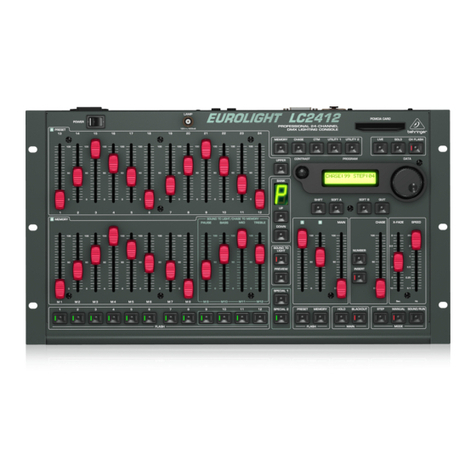 Behringer EUROLIGHT LC2412 User manual