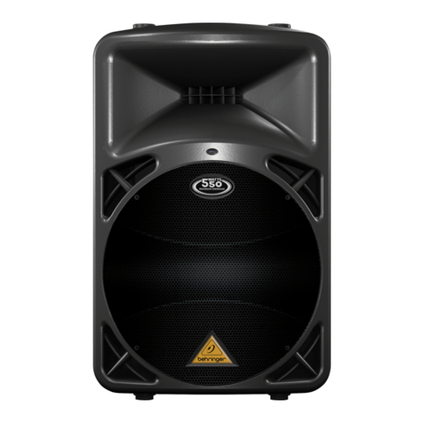 Behringer EUROLIVE B315D manual