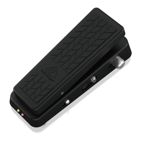 Behringer HELLBABE HB01 User manual