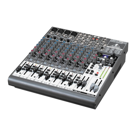 Behringer XENYX 1622FX user manual