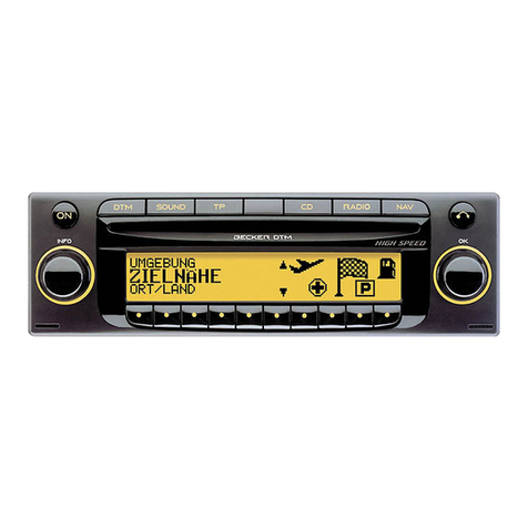 Becker DTM High Speed 7910 User manual
