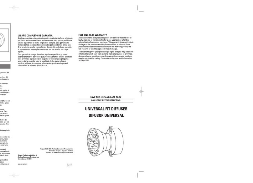 Belson BP1030 User manual