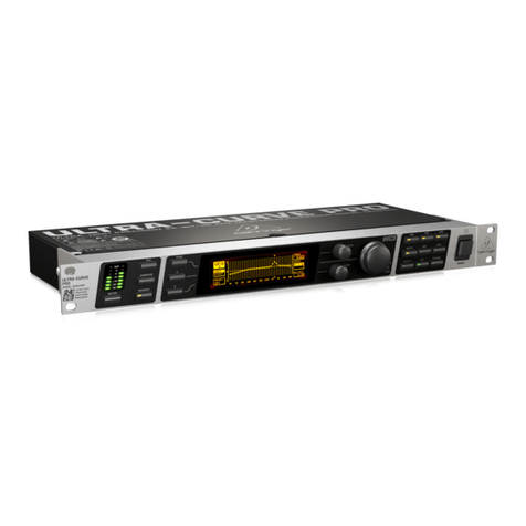 Behringer ULTRA-CURVEPRO DEQ2496 manual