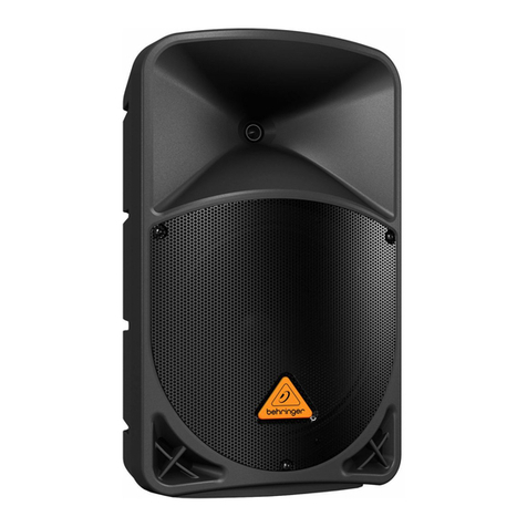 Behringer EUROLIVE B115MP3 User manual