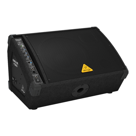 Behringer EUROLIVE F1320D user manual