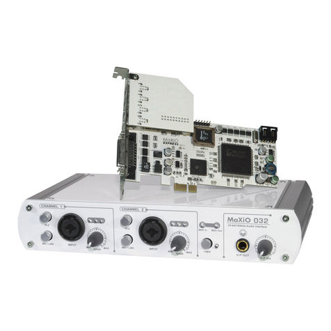 ESI MaXiO 032 User guide