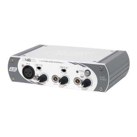 ESI U46 XL User manual