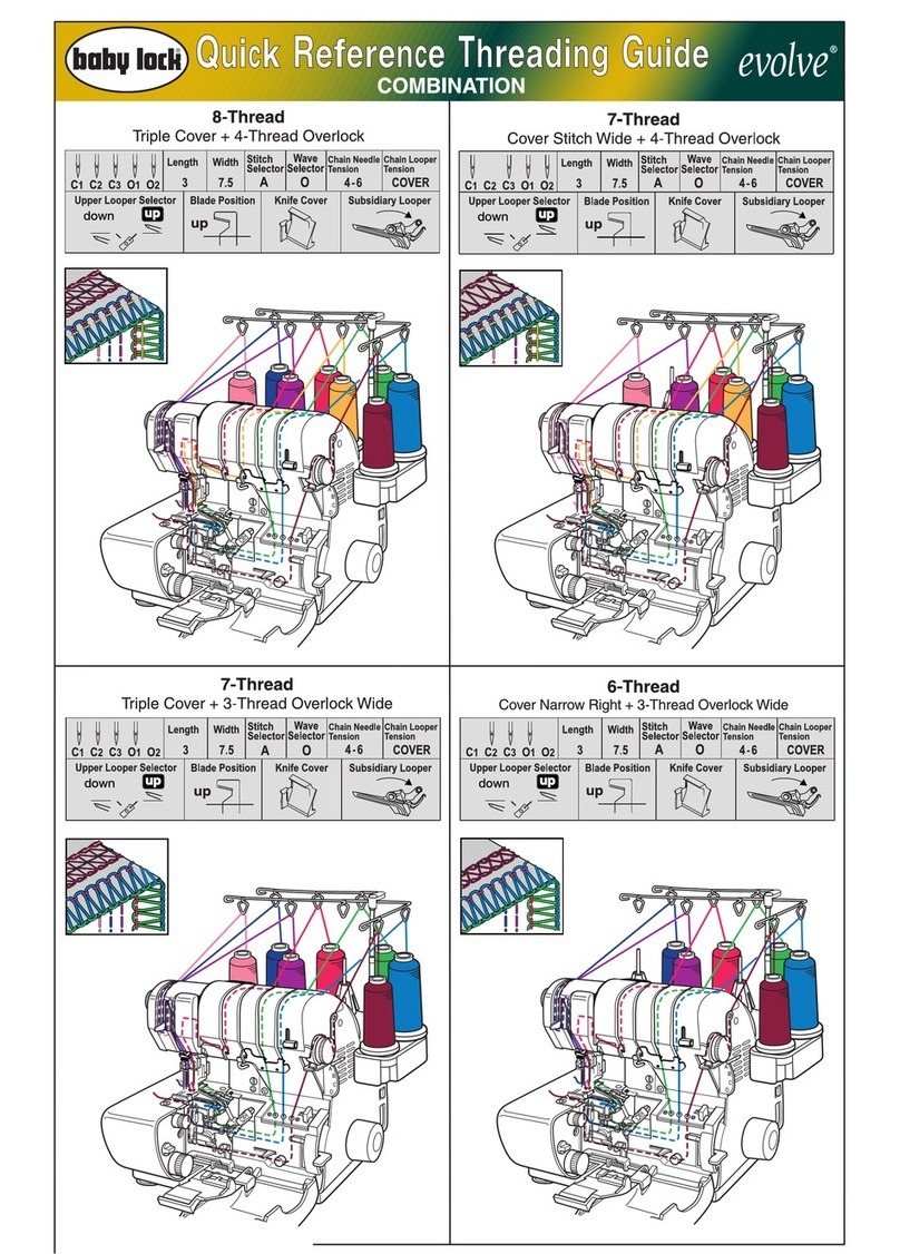 Baby Lock evolve User manual