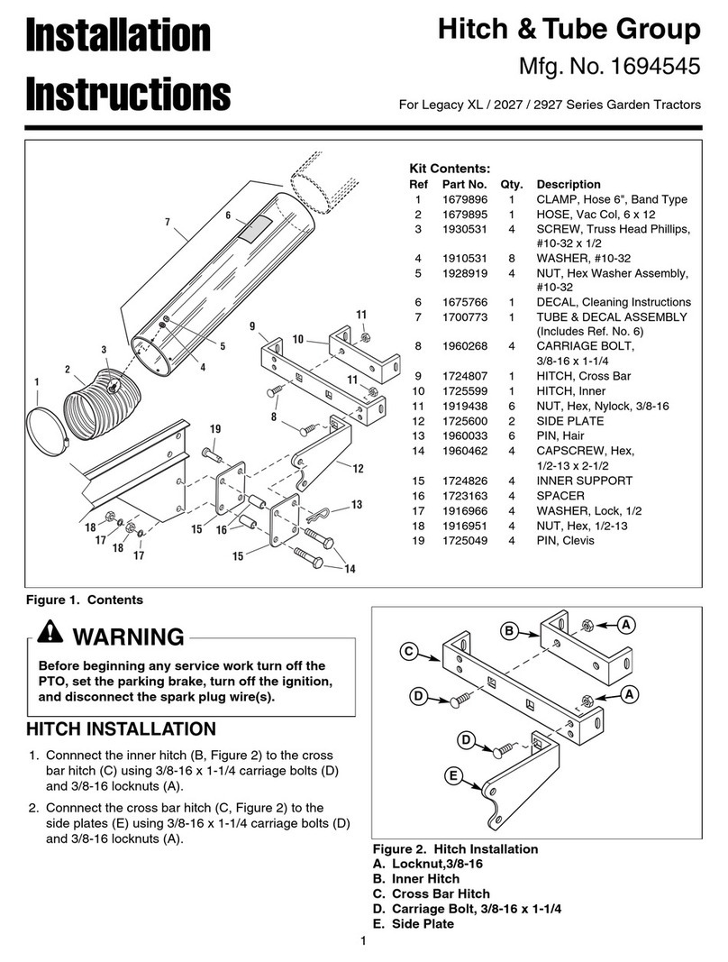 Simplicity LEGACY 2027 Series User manual Simplicity LEGACY 2027 Series User manual