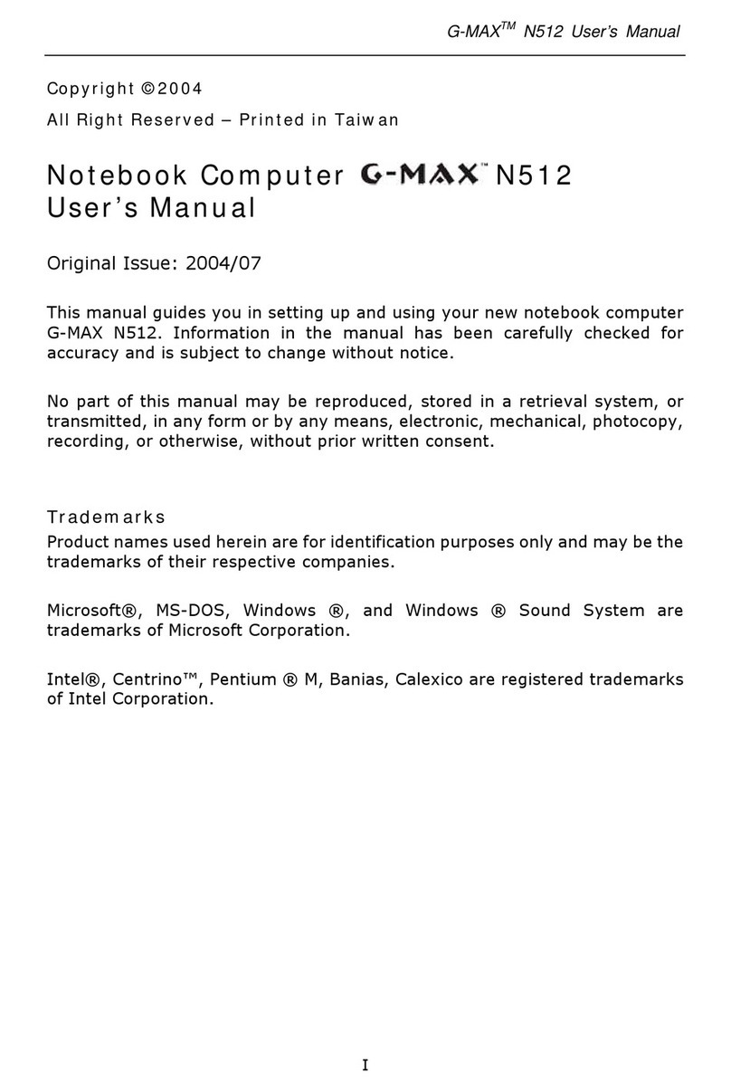 Gigabyte G-MAX N512 User manual
