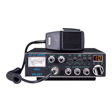 Galaxy DX 48T User manual