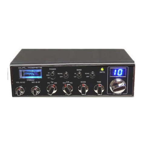 Galaxy DX-33HP User manual