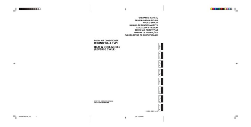 Fujitsu AWYZ14LBC operating manual