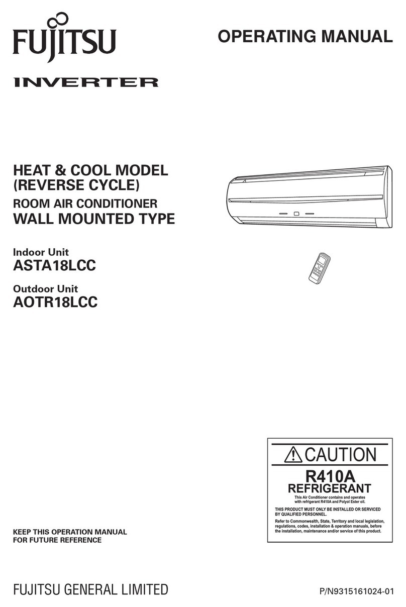 Fujitsu ASTA18LCC User manual
