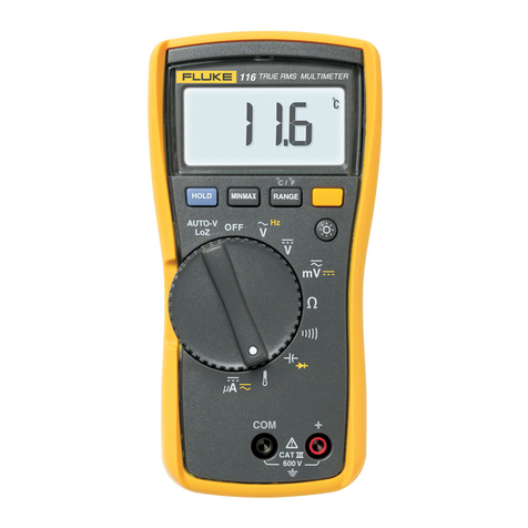 Fluke 116 user manual