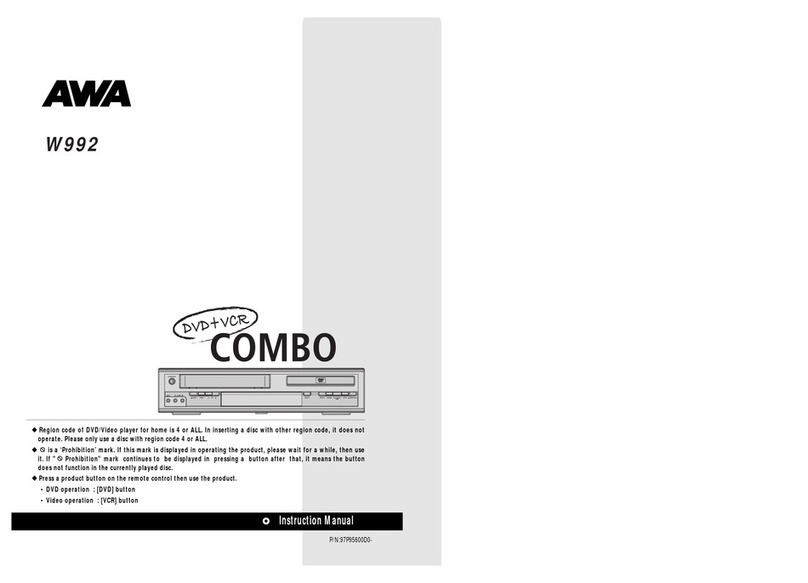 AWA W992 instruction manual