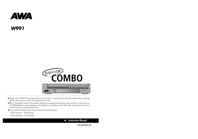AWA W991 User manual