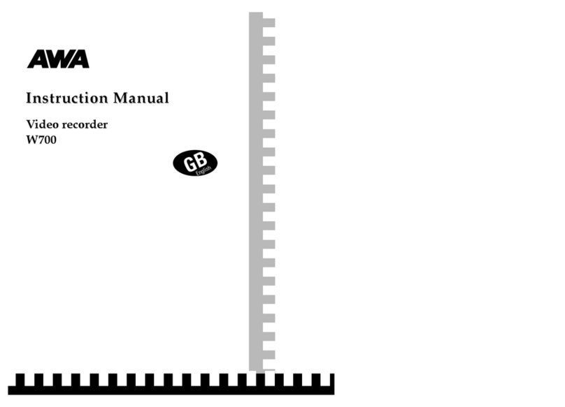 AWA W700 instruction manual