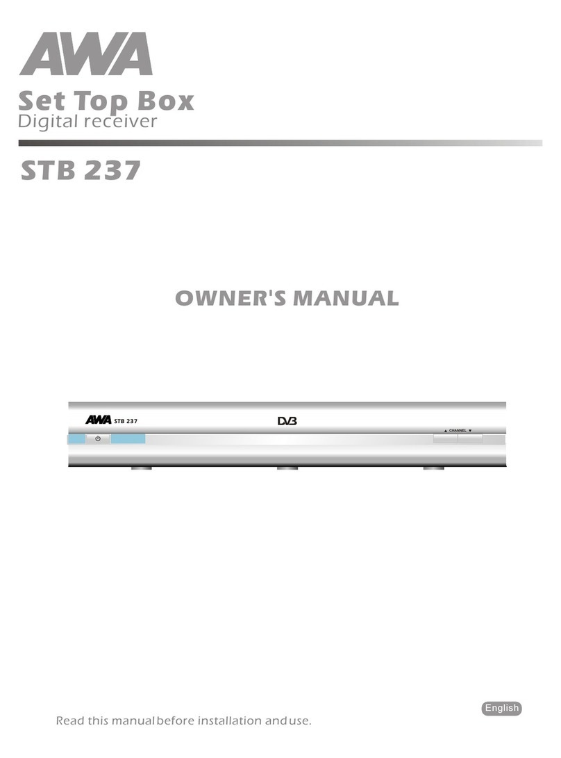 AWA STB 237 owner's manual