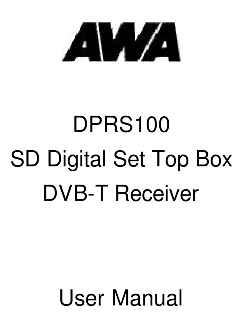 AWA DPRS100 user manual