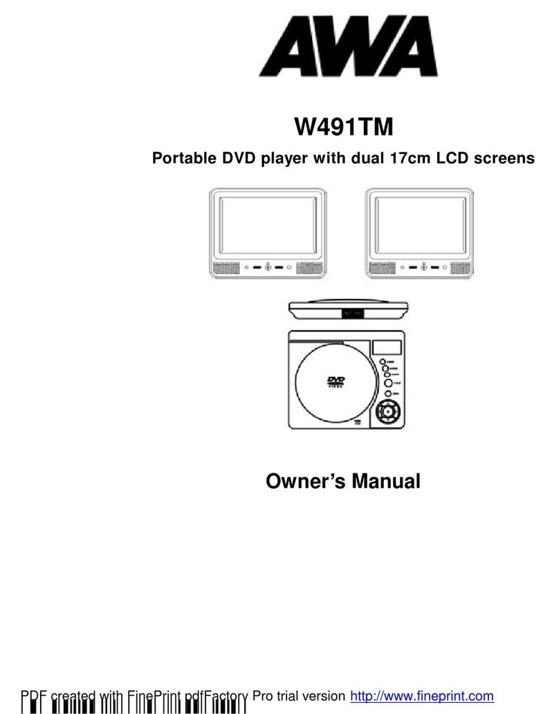 AWA W491TM owner's manual