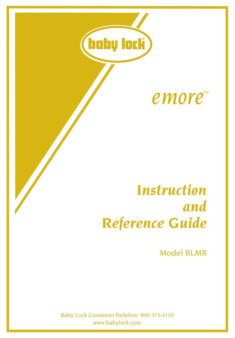 Baby Lock emore BLMR Instruction and reference guide