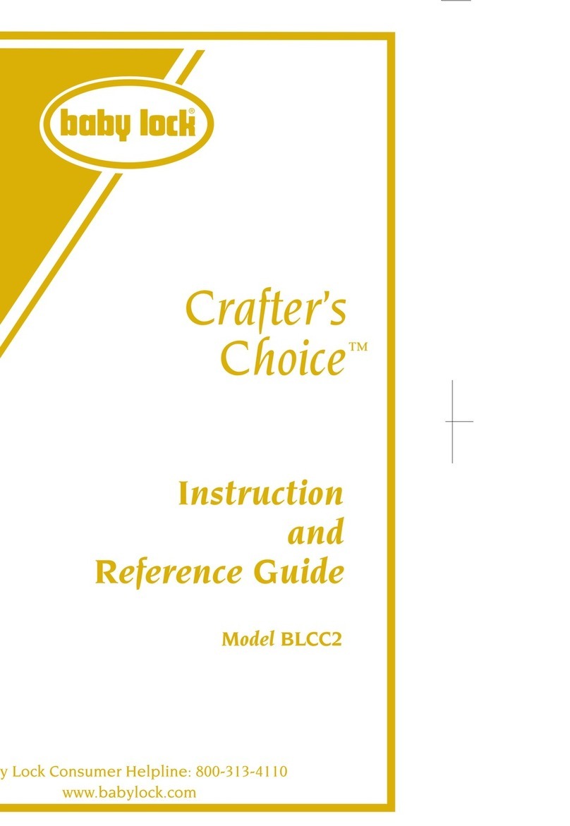 Baby Lock Crafter's Choice BLCC2 Technical manual