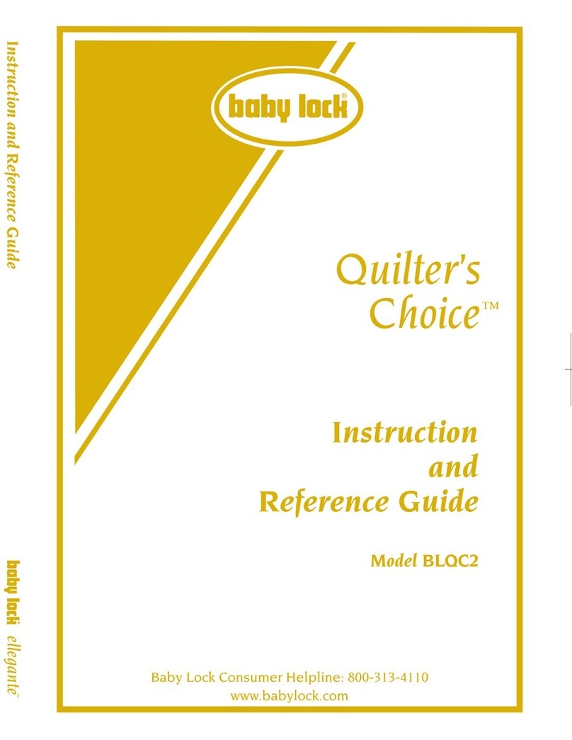 Baby Lock Quilter's Choice BLQC2 Technical manual Baby Lock Quilter's Choice BLQC2 Technical manual
