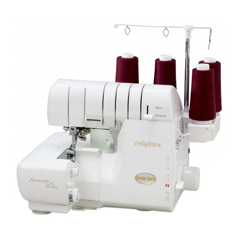 Baby Lock imagine wave BLE3ATW Quick reference threading guide
