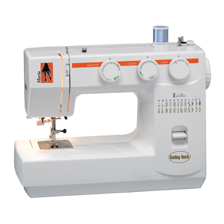 Baby Lock A_LINE Maria BL23A Technical manual