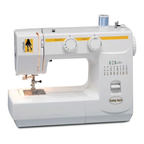 Baby Lock A-LINE Natalie BL18A Technical manual