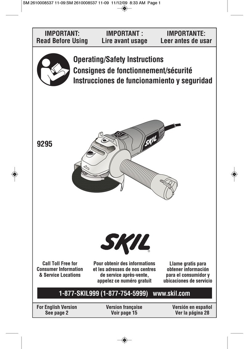 Skil 9295 Assembly instructions