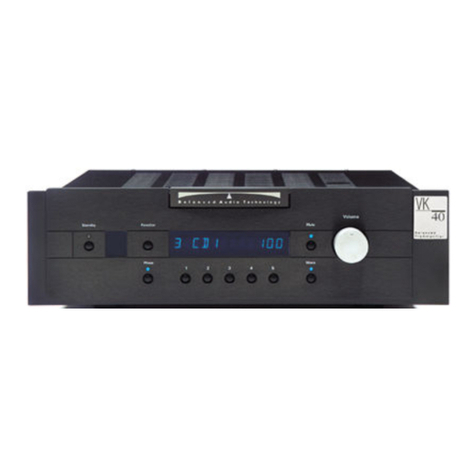 Balanced Audio Technology VK-40 User manual Balanced Audio Technology VK-40 User manual