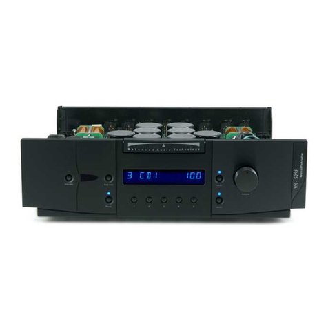 Balanced Audio Technology VK-52SE User manual