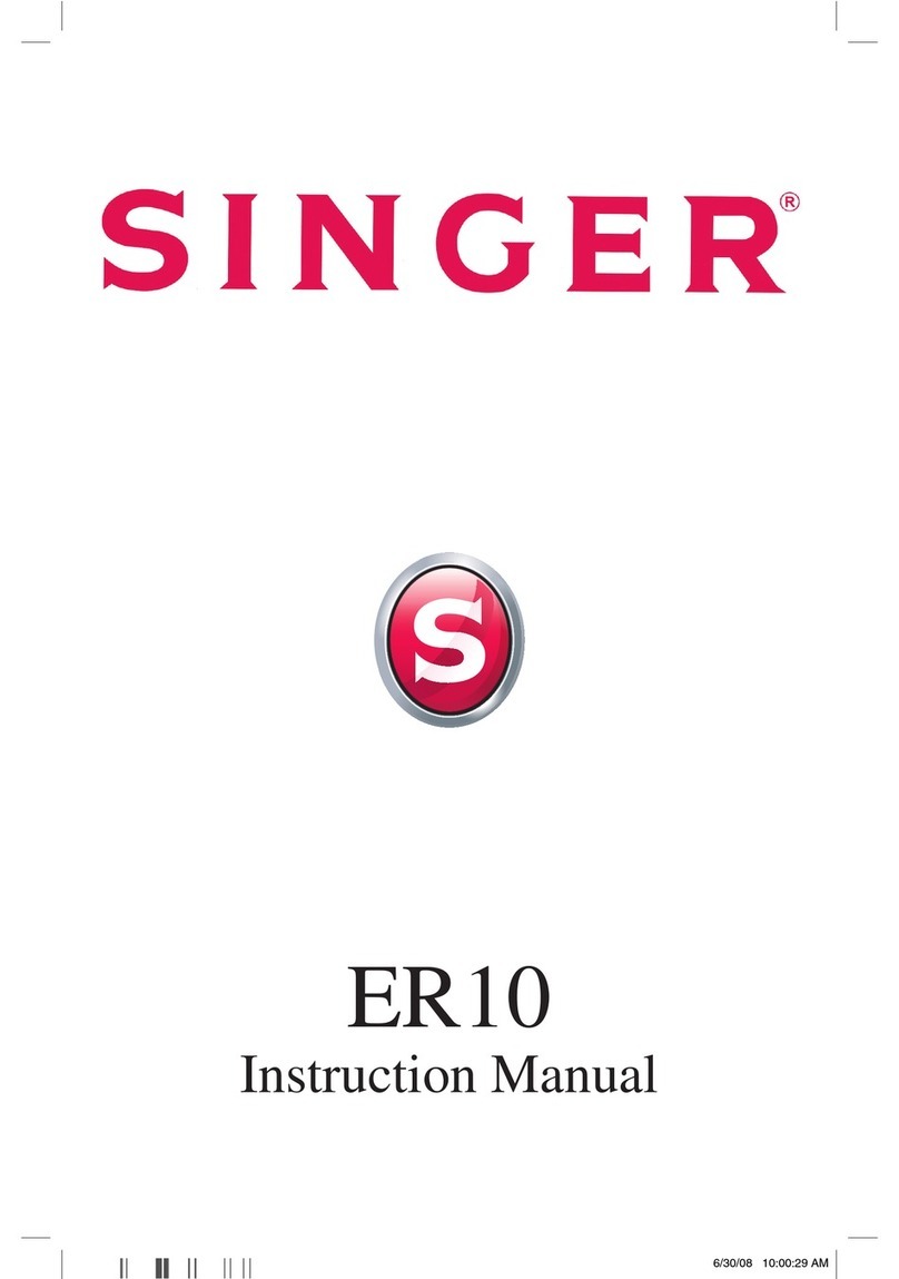 Singer ER10 instruction manual