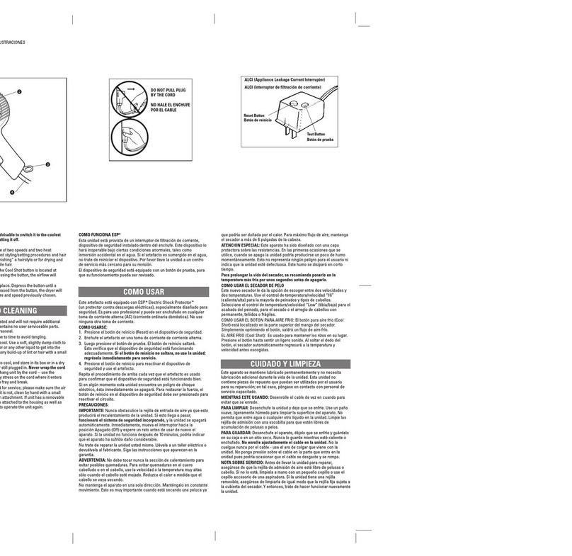 Belson PF-19 Use and care book