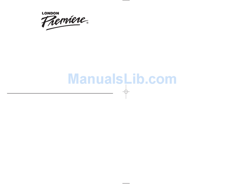 Belson Premiere HT-288 Use and care book
