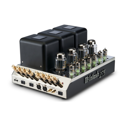 McIntosh MC275 User manual