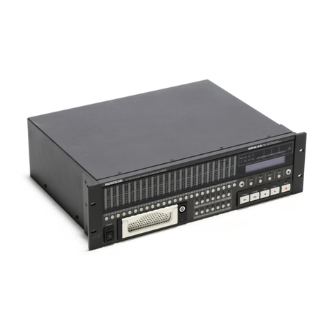 Mackie SDR24/96 User manual